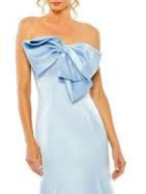 Mac Duggal Strapless Mermaid Gown